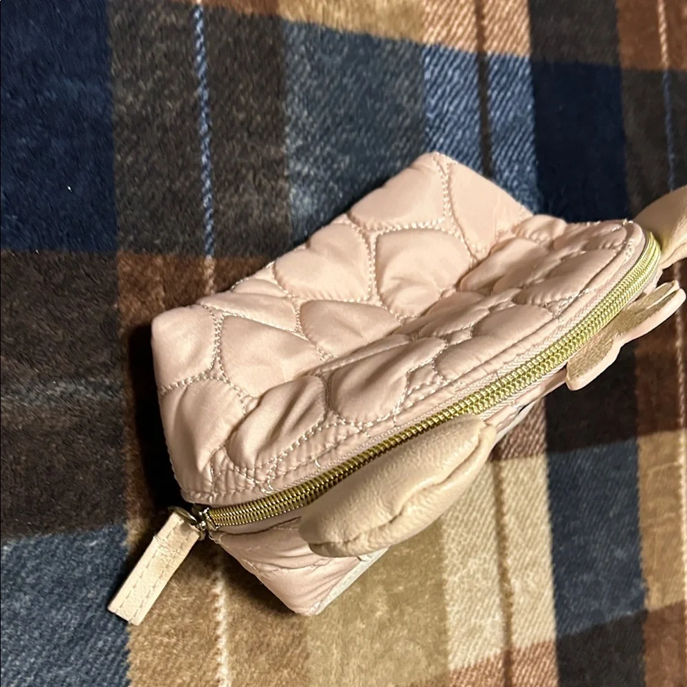 Betsey Johnson Pink Monkey Face Quilted Bag givie - Picture 13 of 14